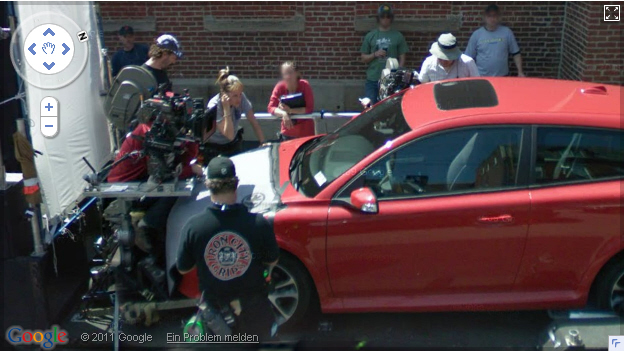 Street View filmt Filmcrew