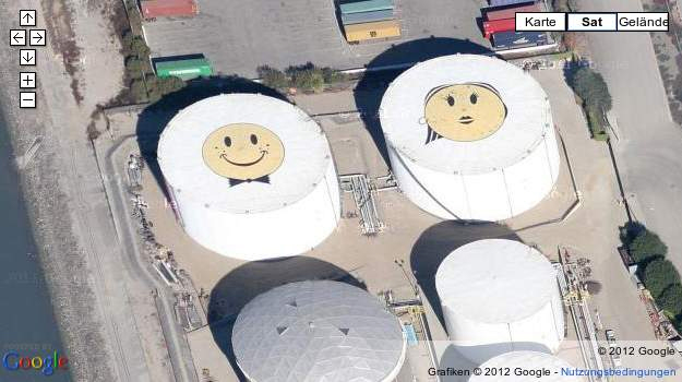 Smilies auf dem Silo<br><br>